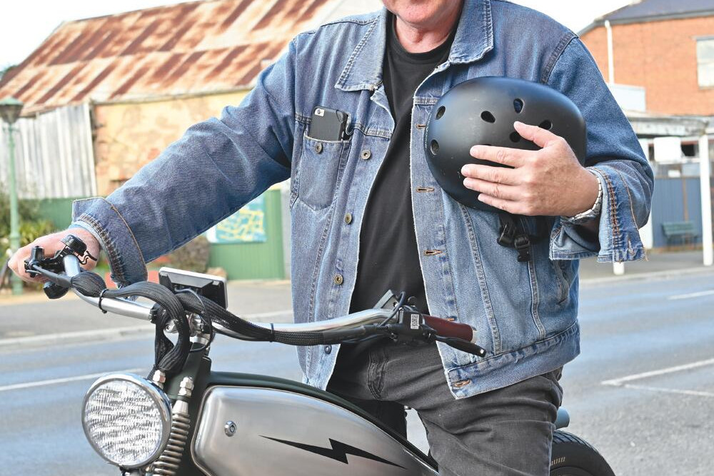 Electric buzz has Geoff scooting around town - feature photo