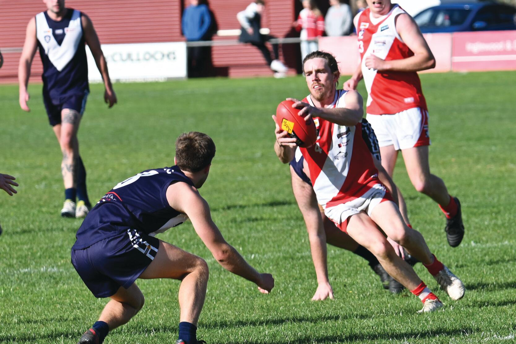 Harry Donegan puts in a mercurial performance. LH PHOTO