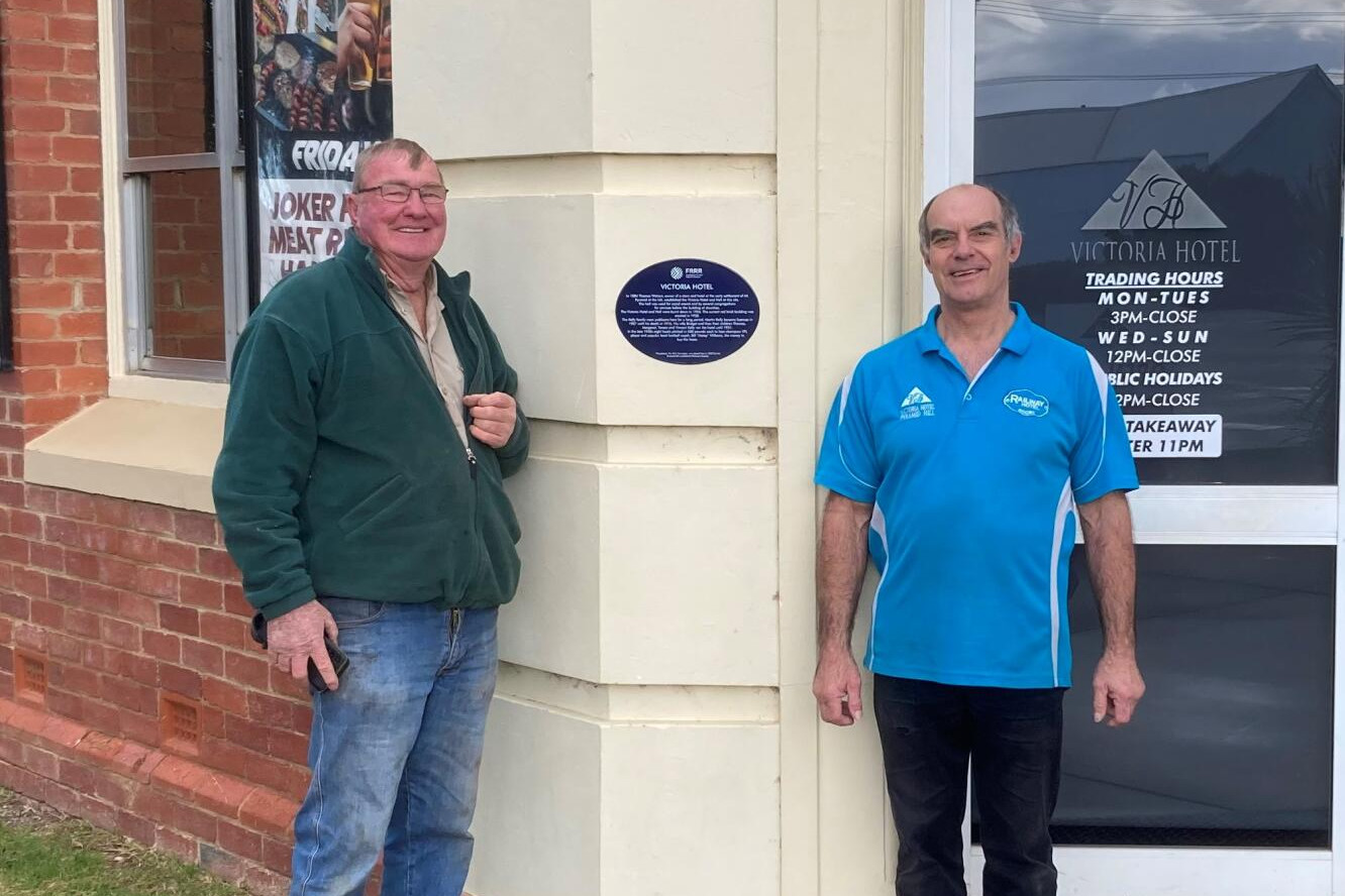 Plaques chart towns legends and history - feature photo