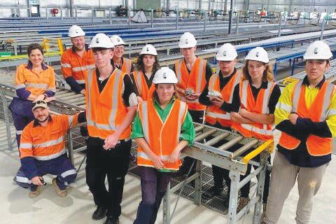 East Loddon students visit the Fosterville gold mine.
