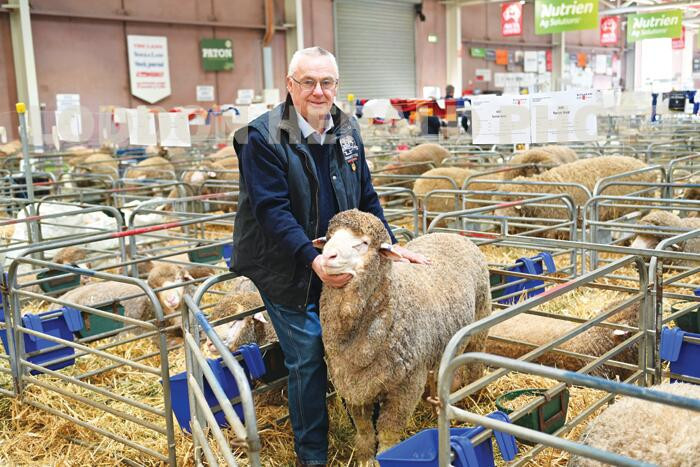 Ross McGauchie at the Australian Sheep and Wool Show