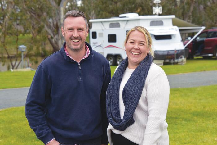 Warrick and Kristy Hourigan