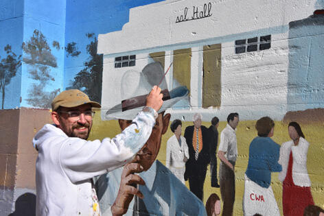 Walls awash with history - feature photo