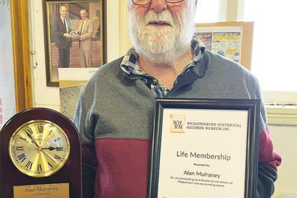 Alan receives life membership - feature photo