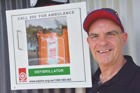 Park gets defib - feature photo