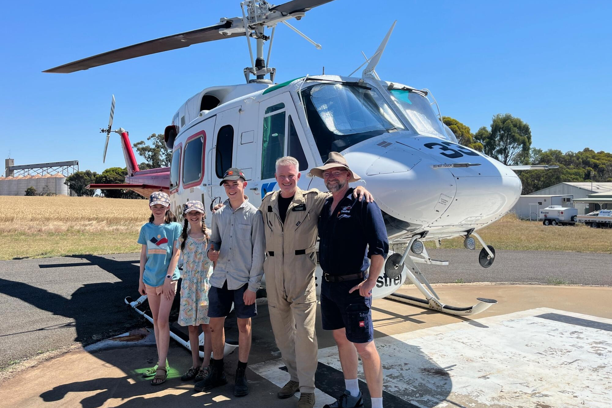 Chopper ready at Boort - feature photo