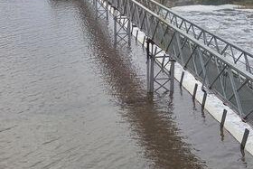 Photos of weir spill - feature photo