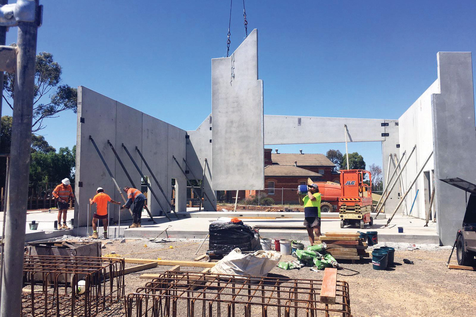 New station take shape - feature photo