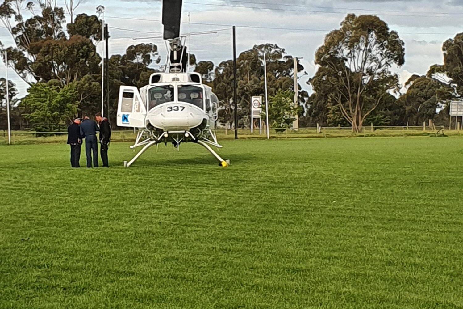Supplies flown into Bridgewater - feature photo