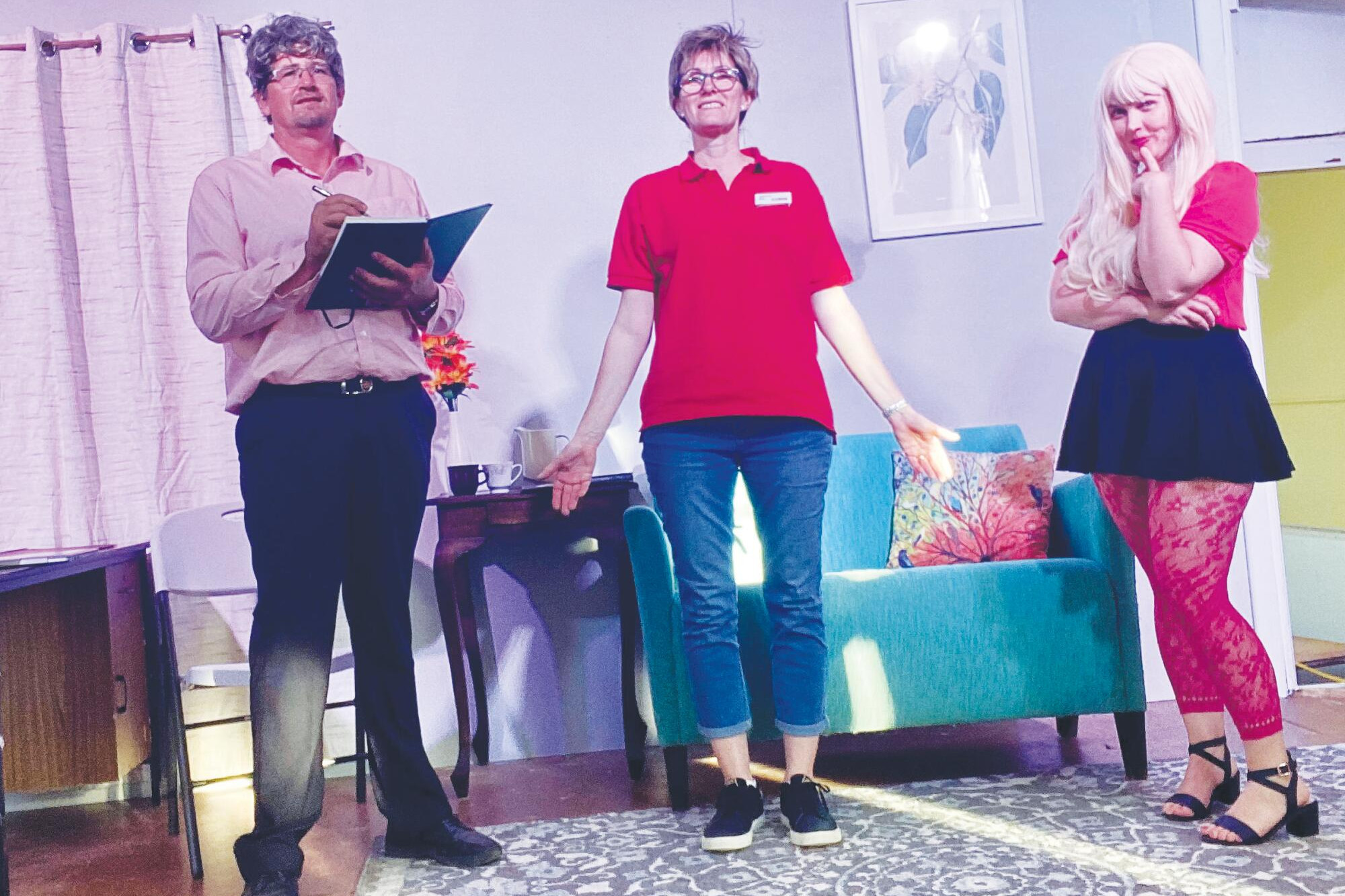 Trio back on stage - feature photo