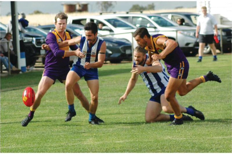 Opening tussle - feature photo
