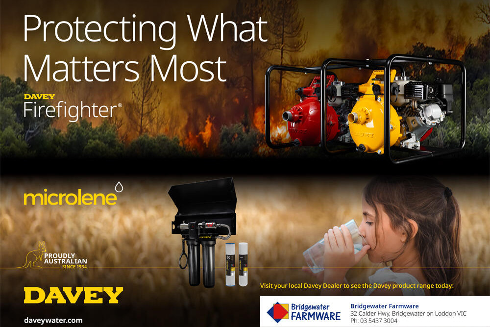 Pump ready for fire season - feature photo