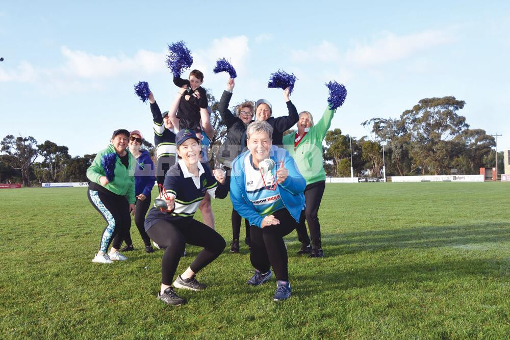 Cheer squad at ready for resilience run - feature photo