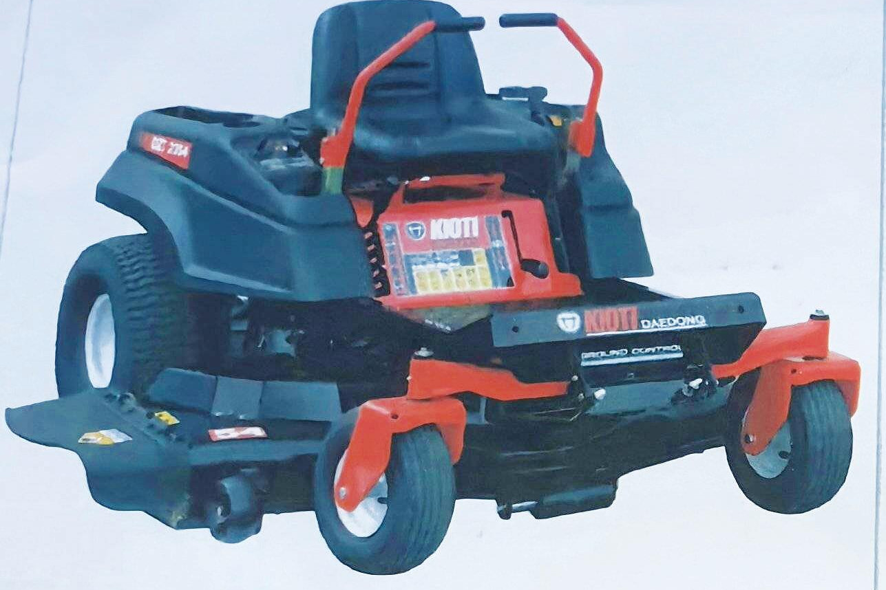 Mower thieves hit golf club - feature photo