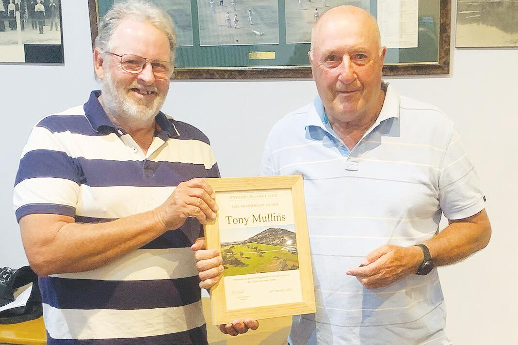 Club confers top award on stalwart Mullins - feature photo