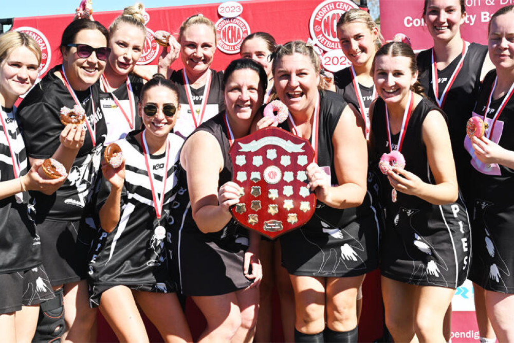 Pair of flags for home town Pies - feature photo