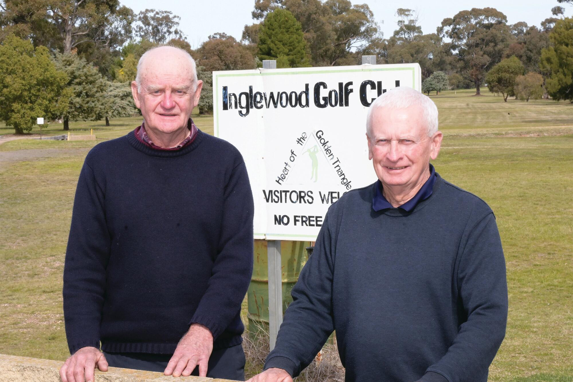 Golf club pair awarded life membership - feature photo