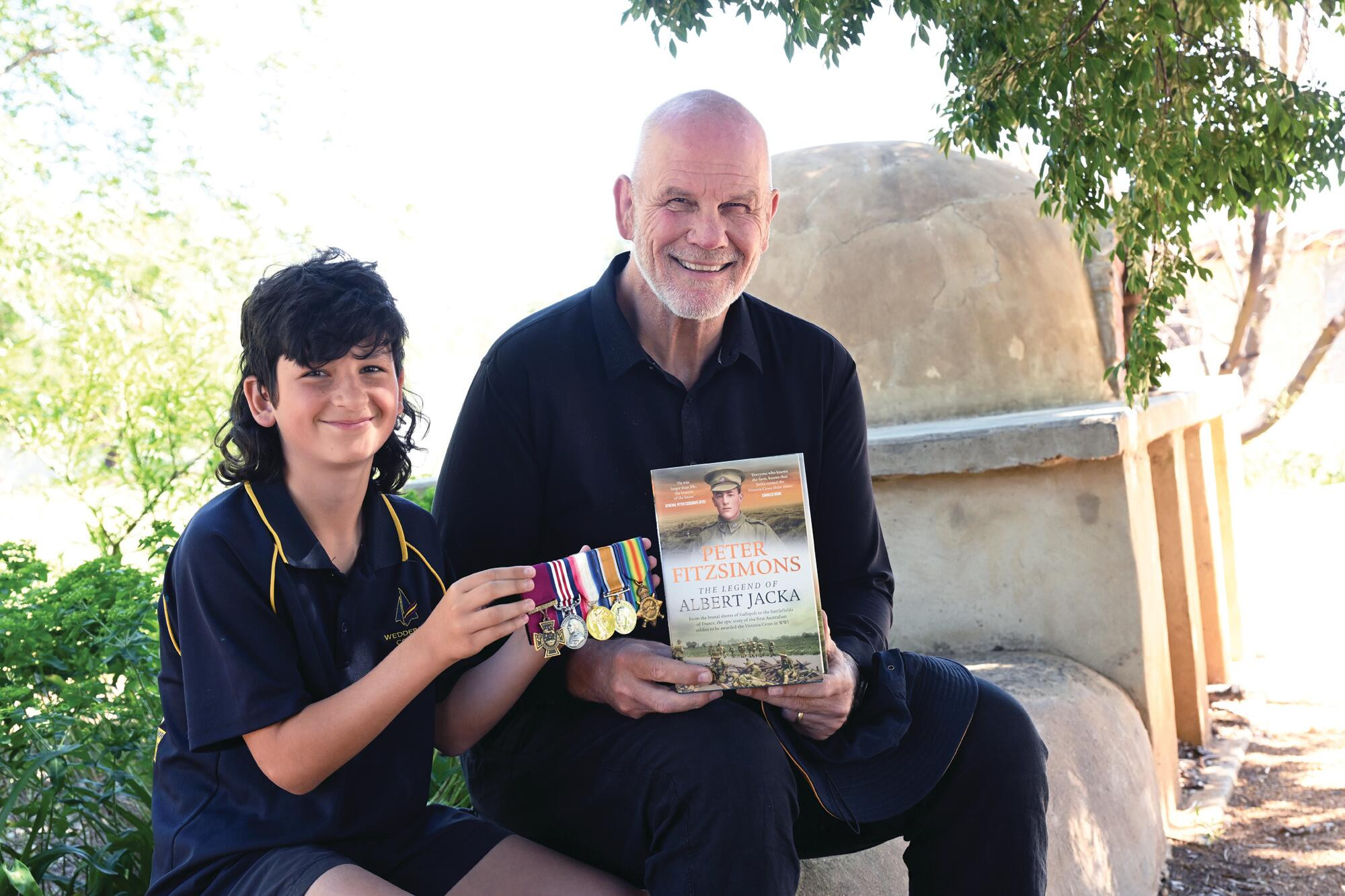FitzSimons comes to the town of Jacka to promote book - feature photo