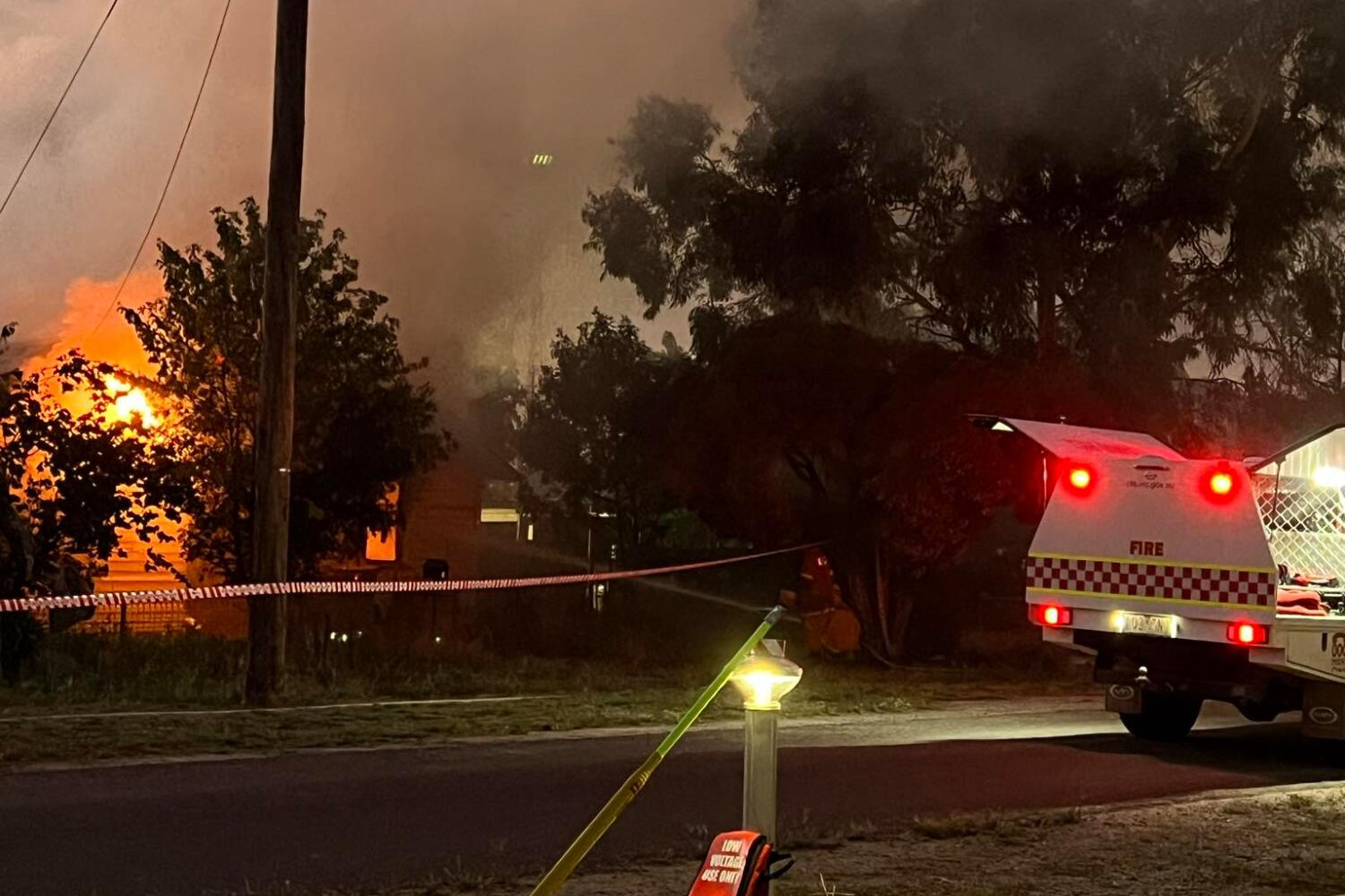 Man found alive after fire destroys house - feature photo