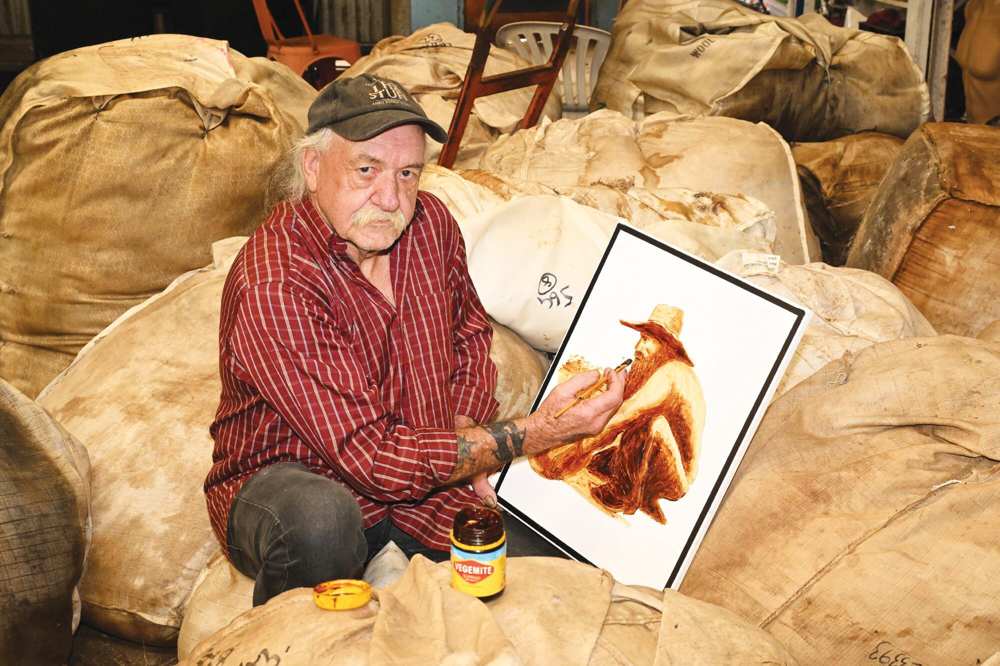 Destination sketches - Len's brush with Vegemite - feature photo