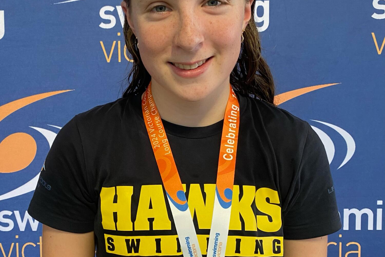 Ruby's championship silver swim - feature photo