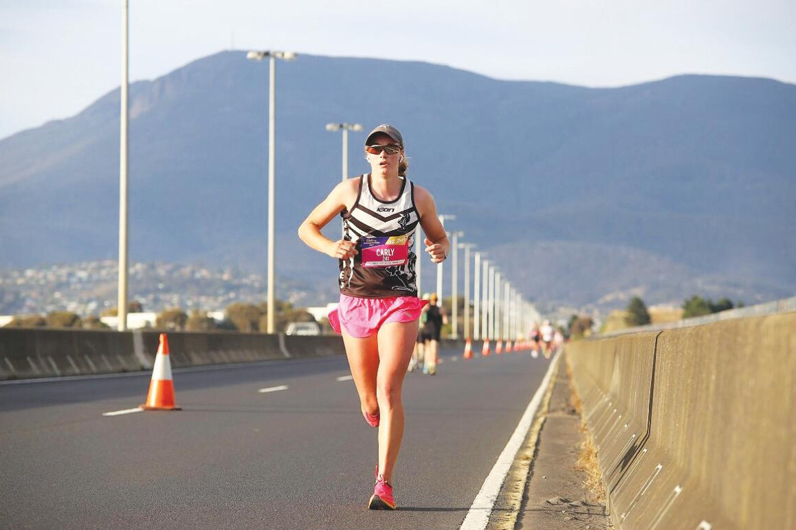 Marathon girl: Carly within reach of top time - feature photo