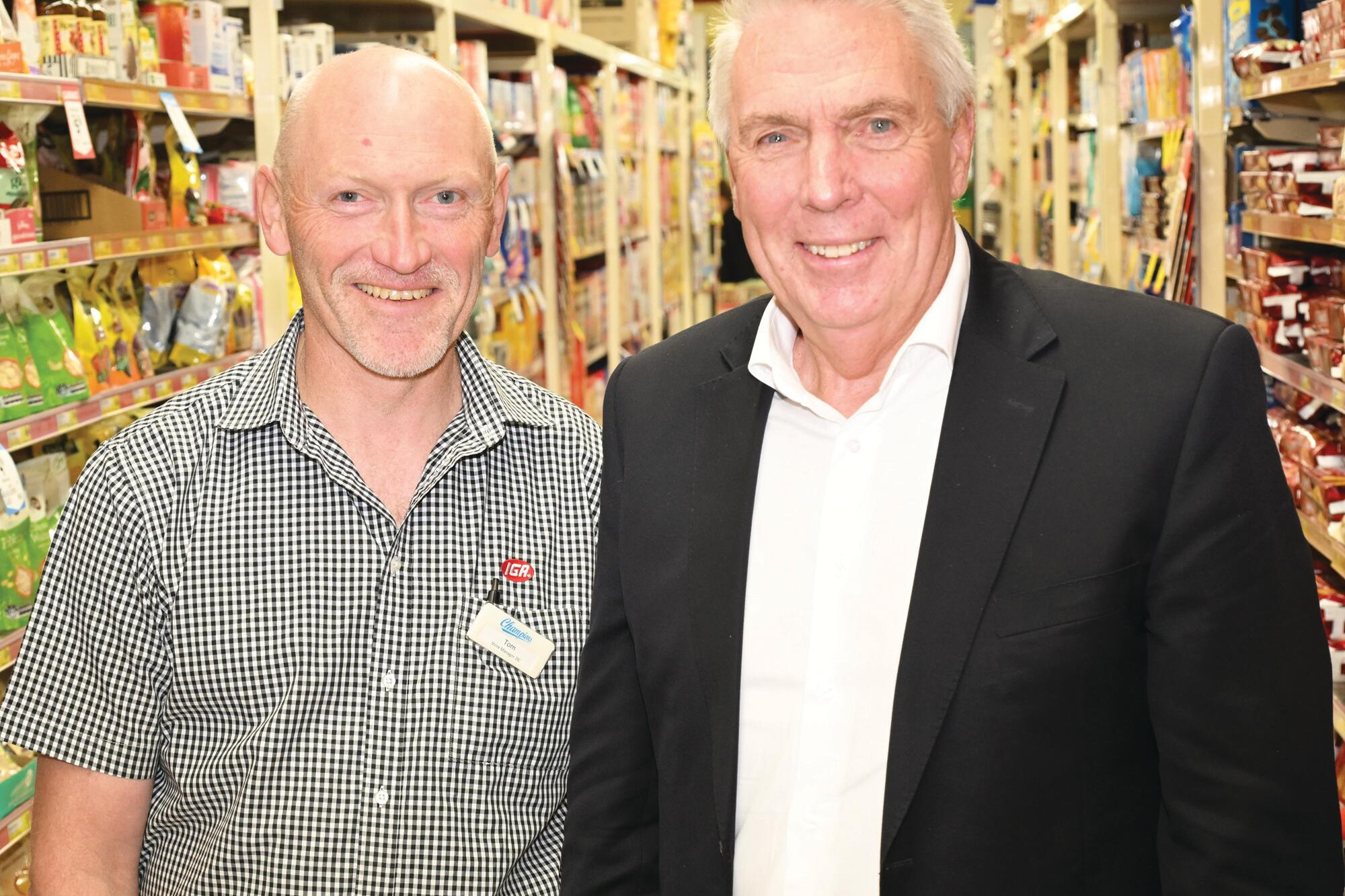 Tom picks up supermarket reins - feature photo