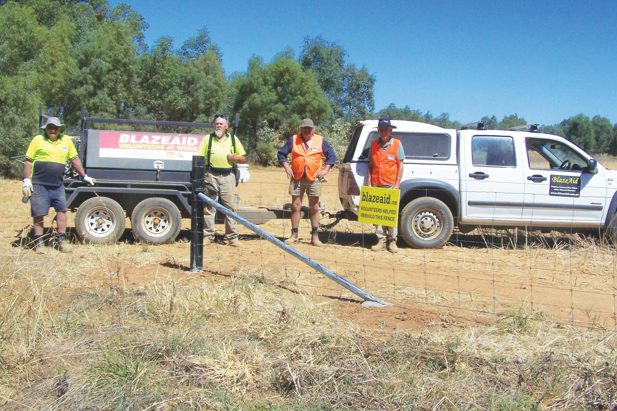 Farmers praise Blazeaid as Boort camp closes - feature photo