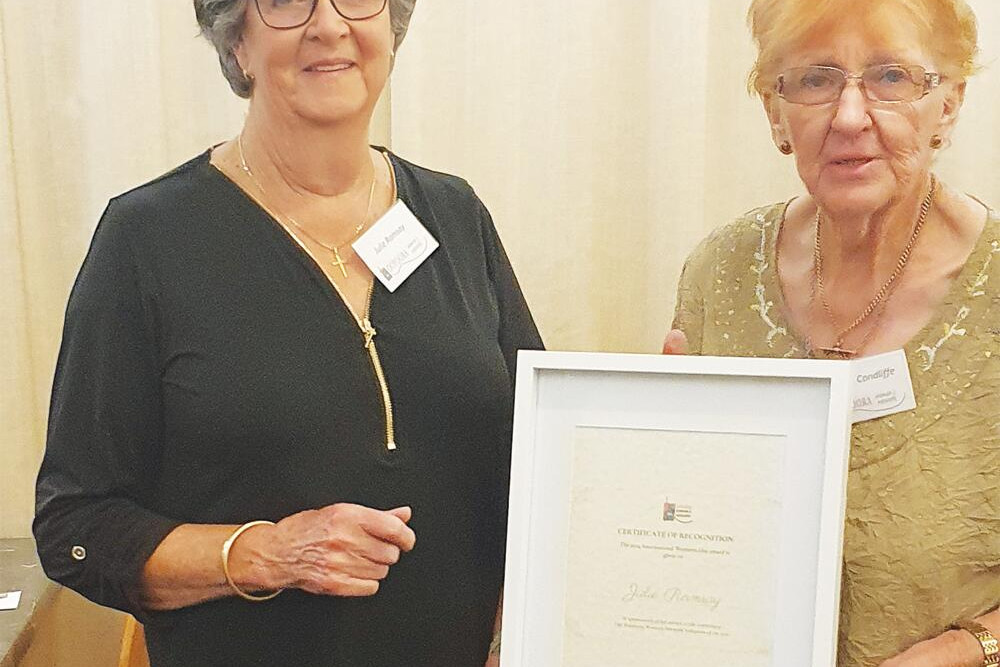 Willing helper honoured with top women’s award - feature photo