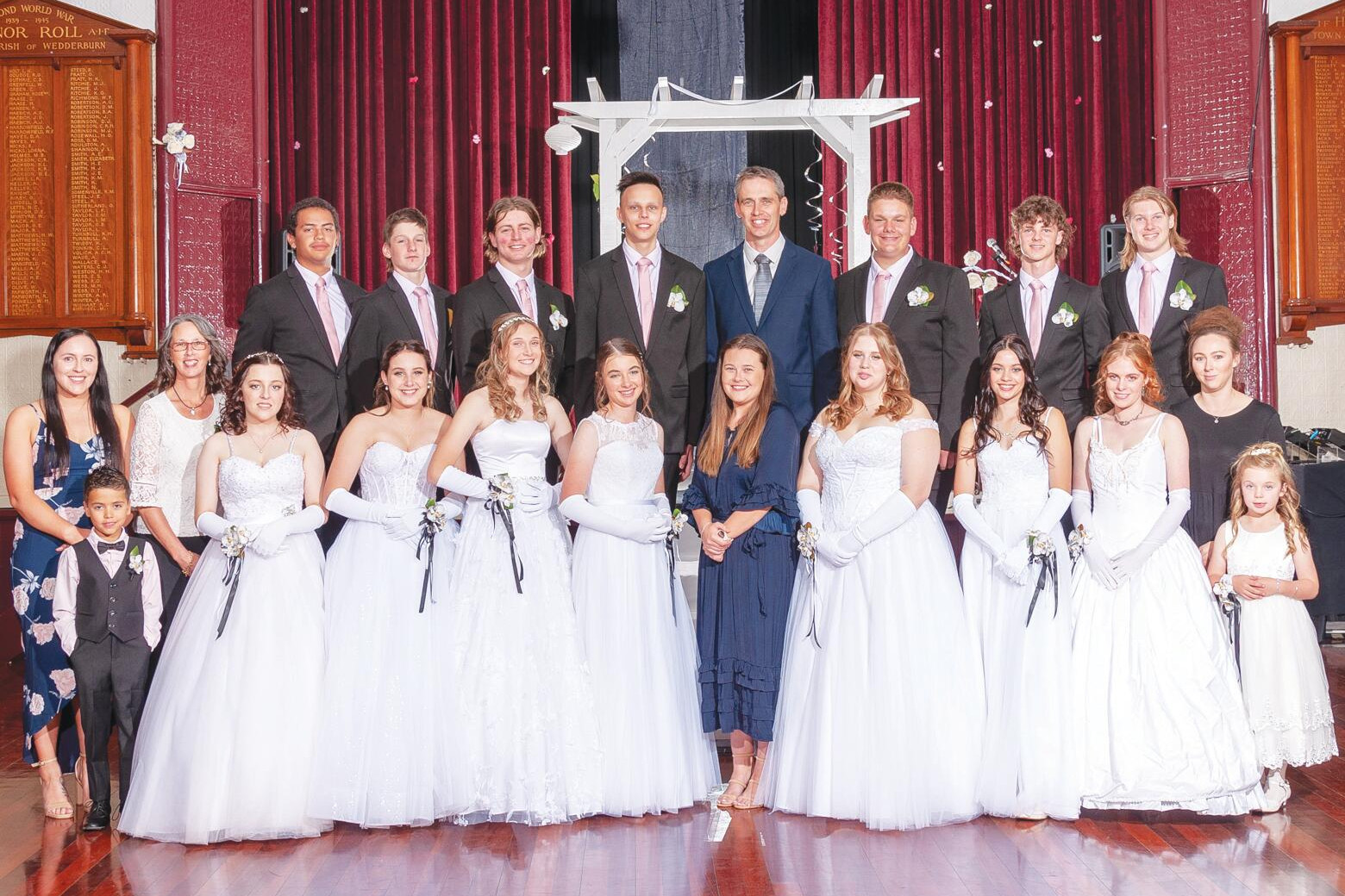 Seven step out at Wedderburn College debutante ball - feature photo