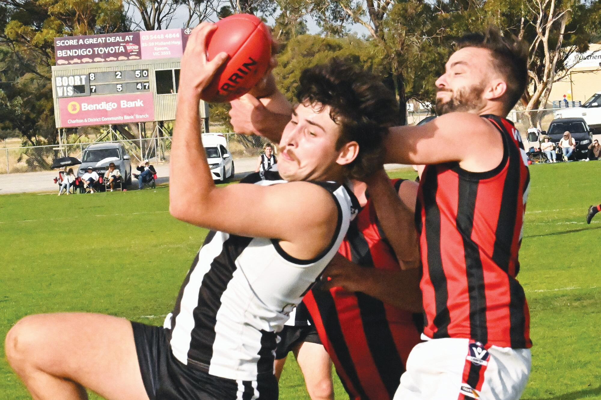 Boort's Tom Potter kicked three goals against Nullawil
