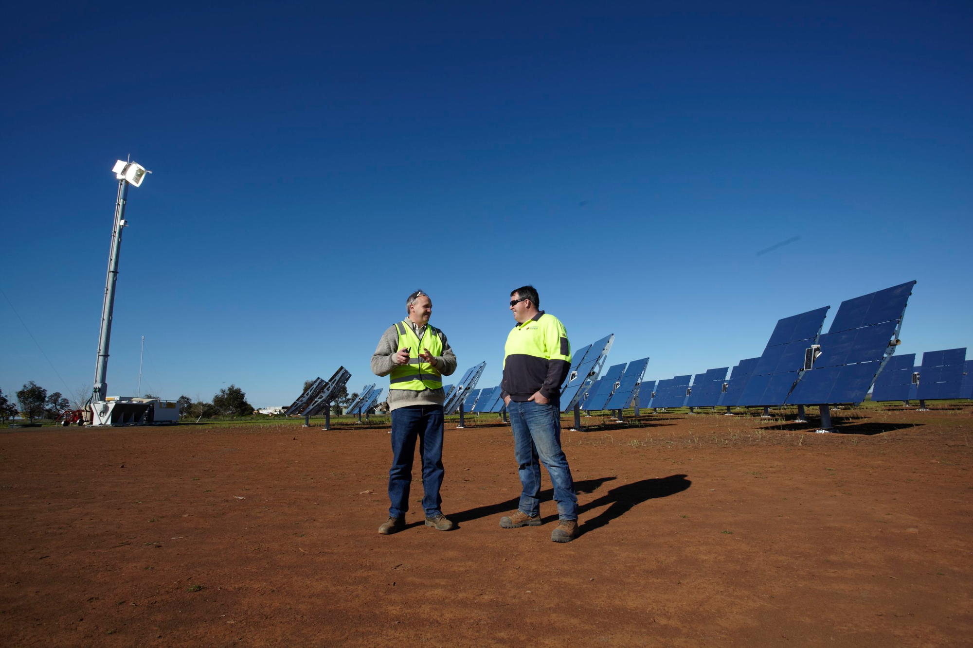 Solar testbed shines on future - feature photo