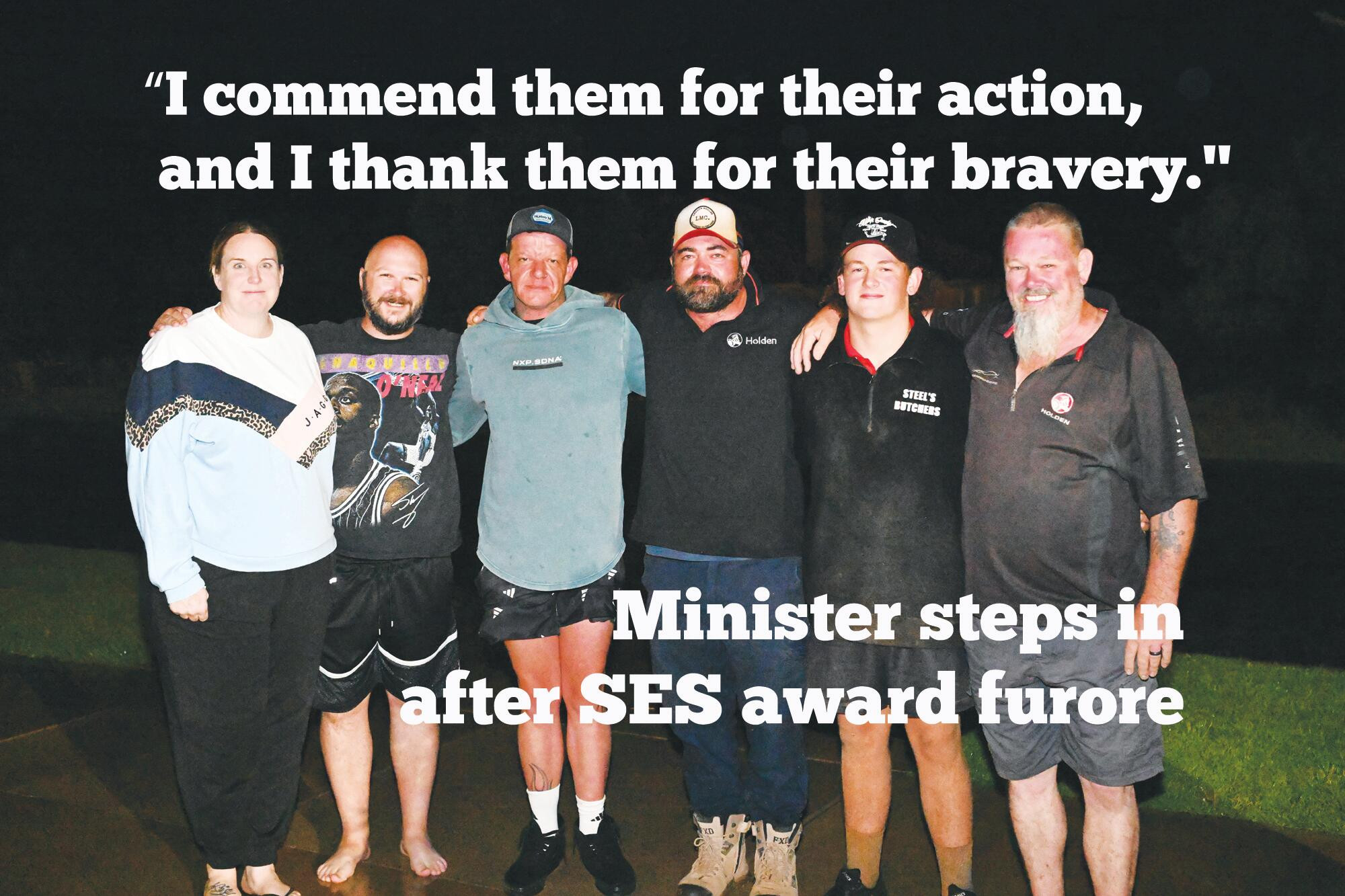 BREAKING NEWS Locals are the real heroes as minister acts on rescue award citation - feature photo