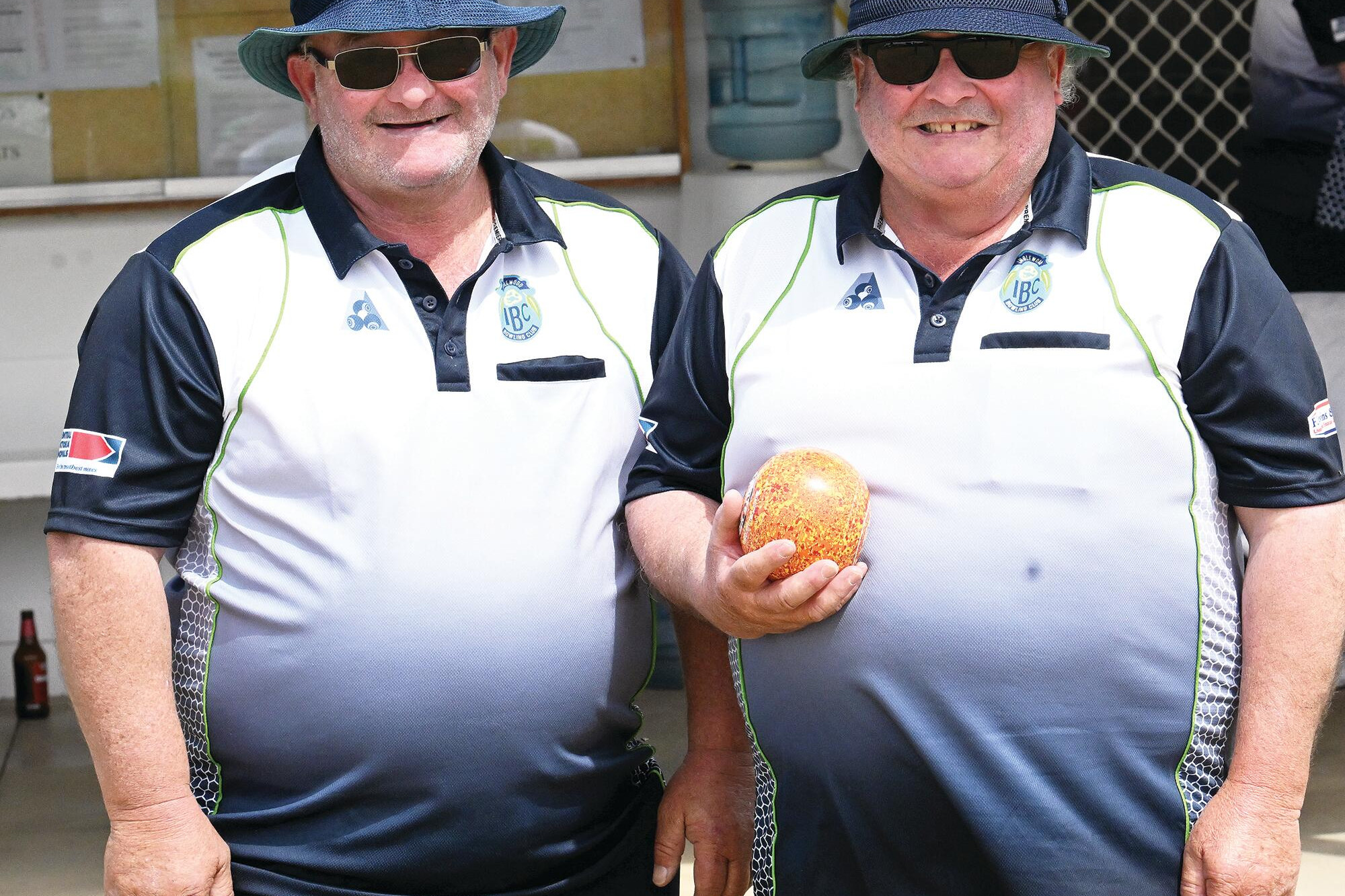 First year pennant bowlers ... Inglewood's Dave and Doug Shay