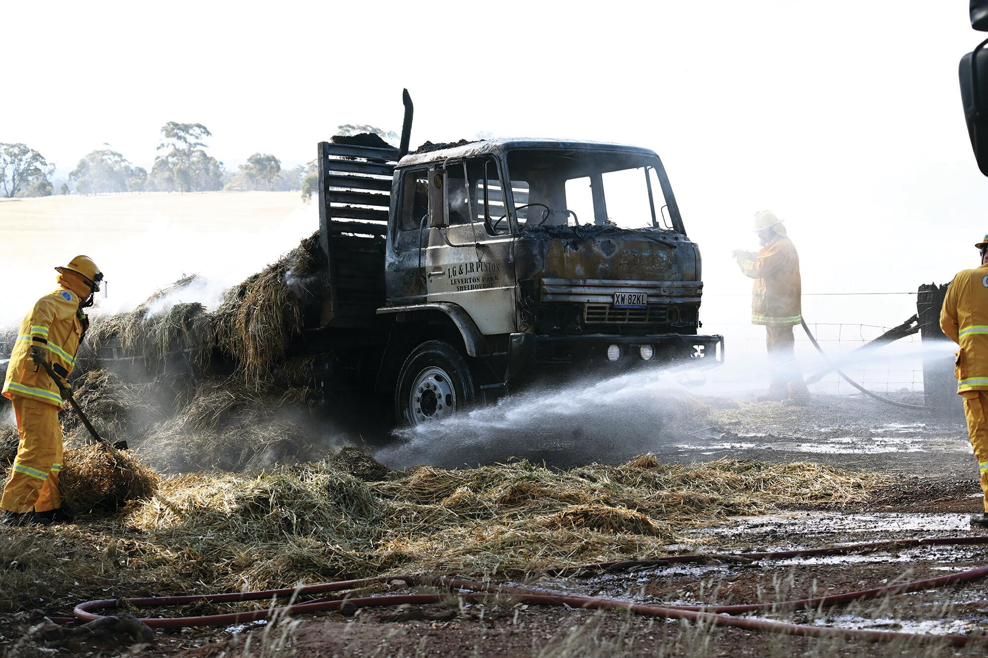 Brigades win bale battle on first day of restrictions - feature photo