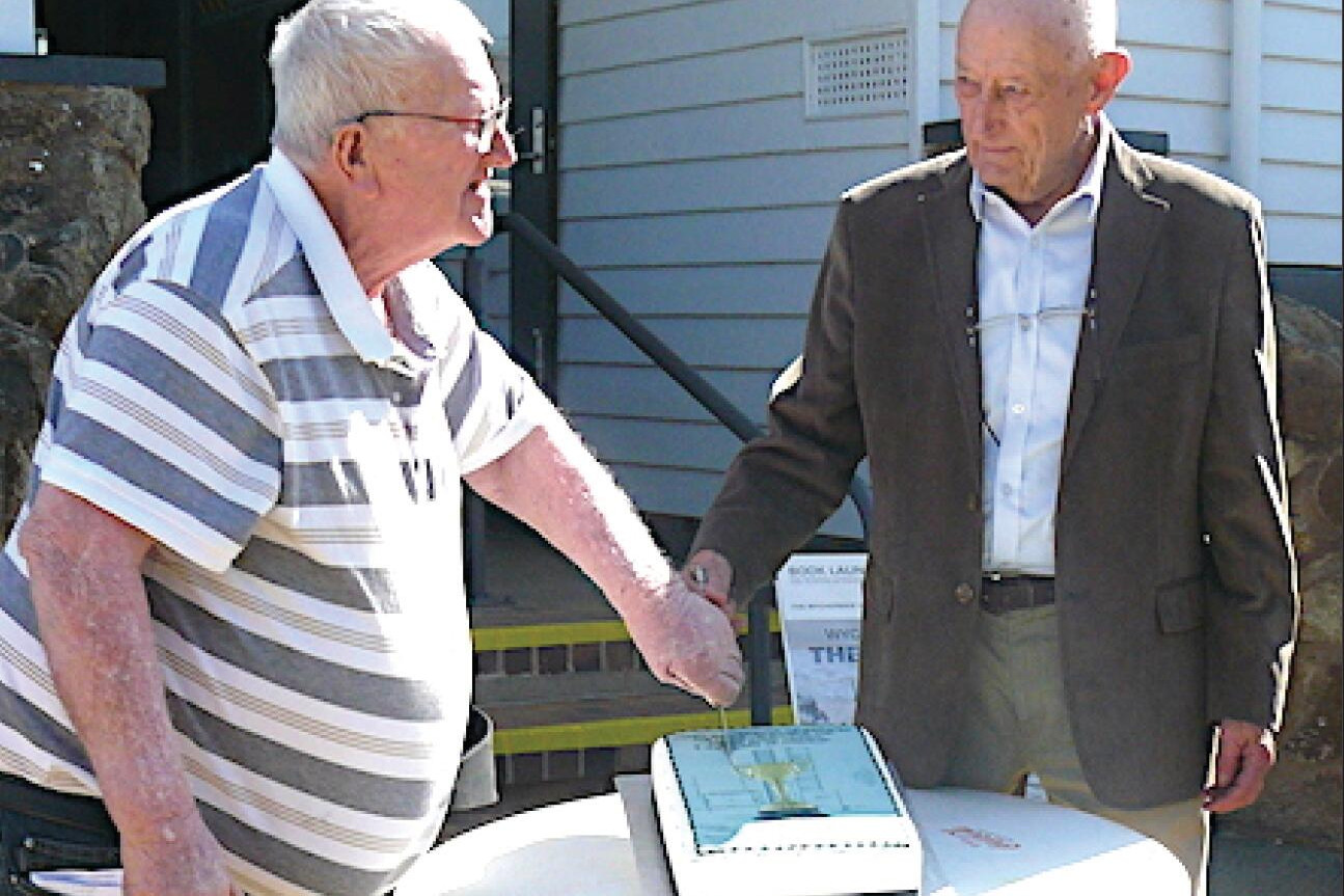 Large crowd attends anniversary book launch - feature photo