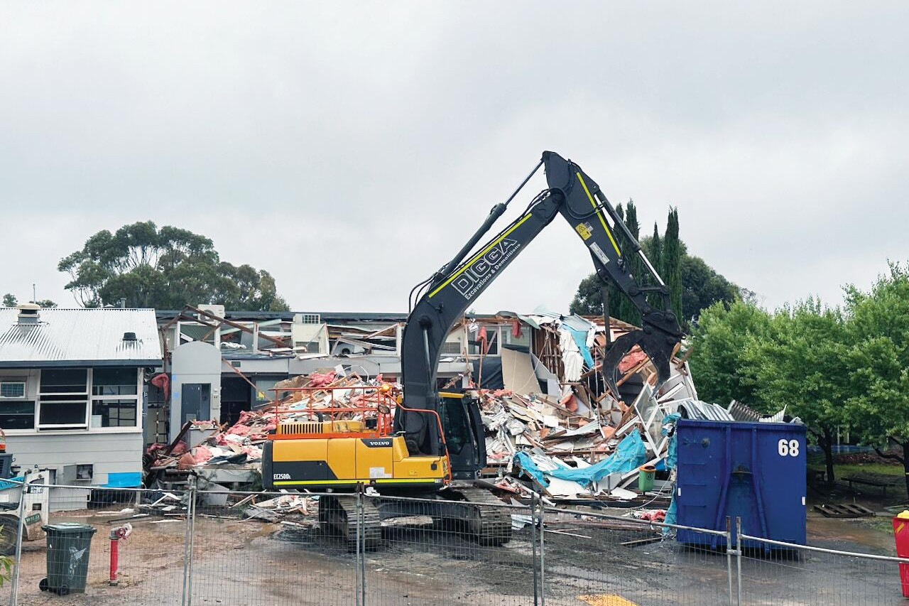 Wreckers unleash art of building new classrooms - feature photo