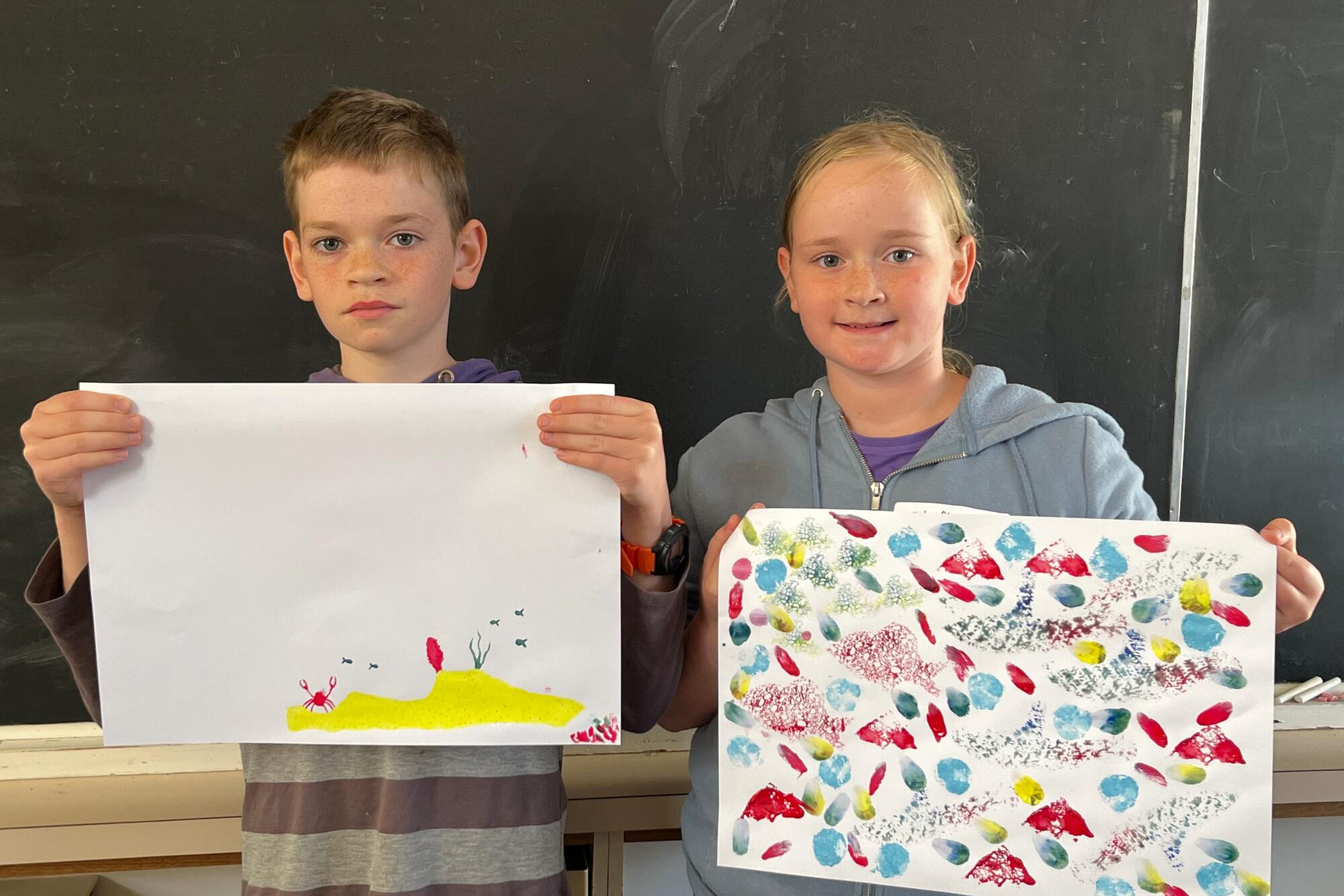 Youngsters beaver away on masterpieces - feature photo