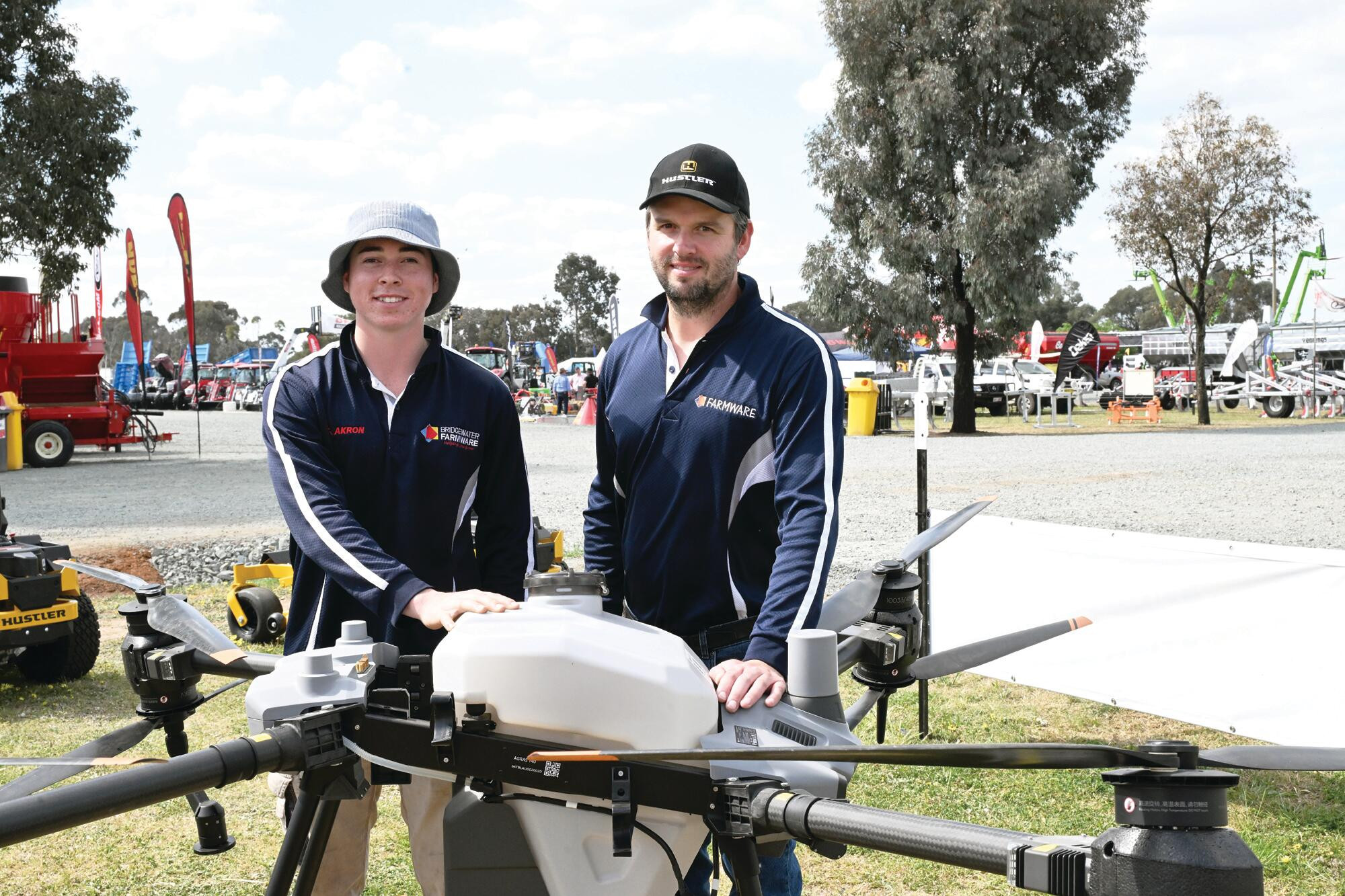 Field day interest circles on crop drones - feature photo