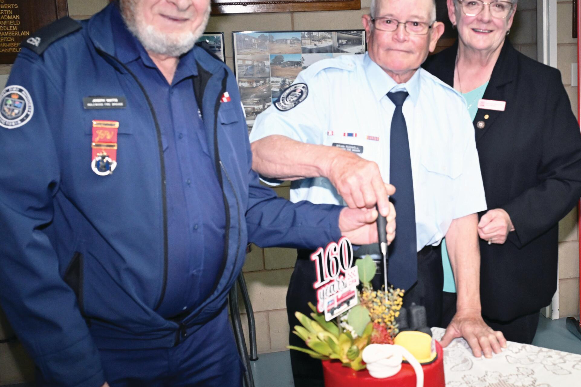 Names of legends emblazoned on brigade’s trucks - feature photo