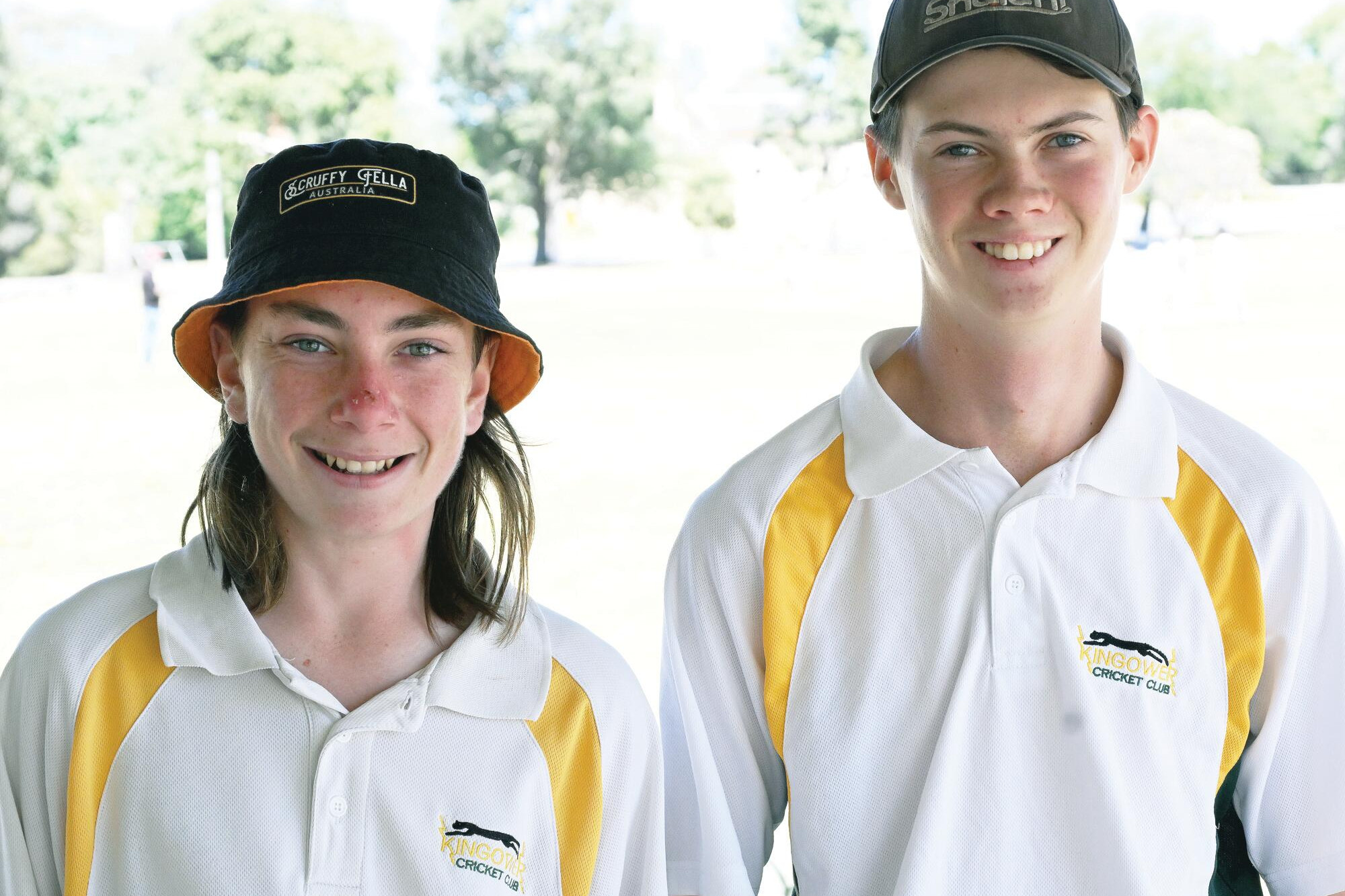 KIngower captain Ryder Smith and vice captain Morgan Lonza