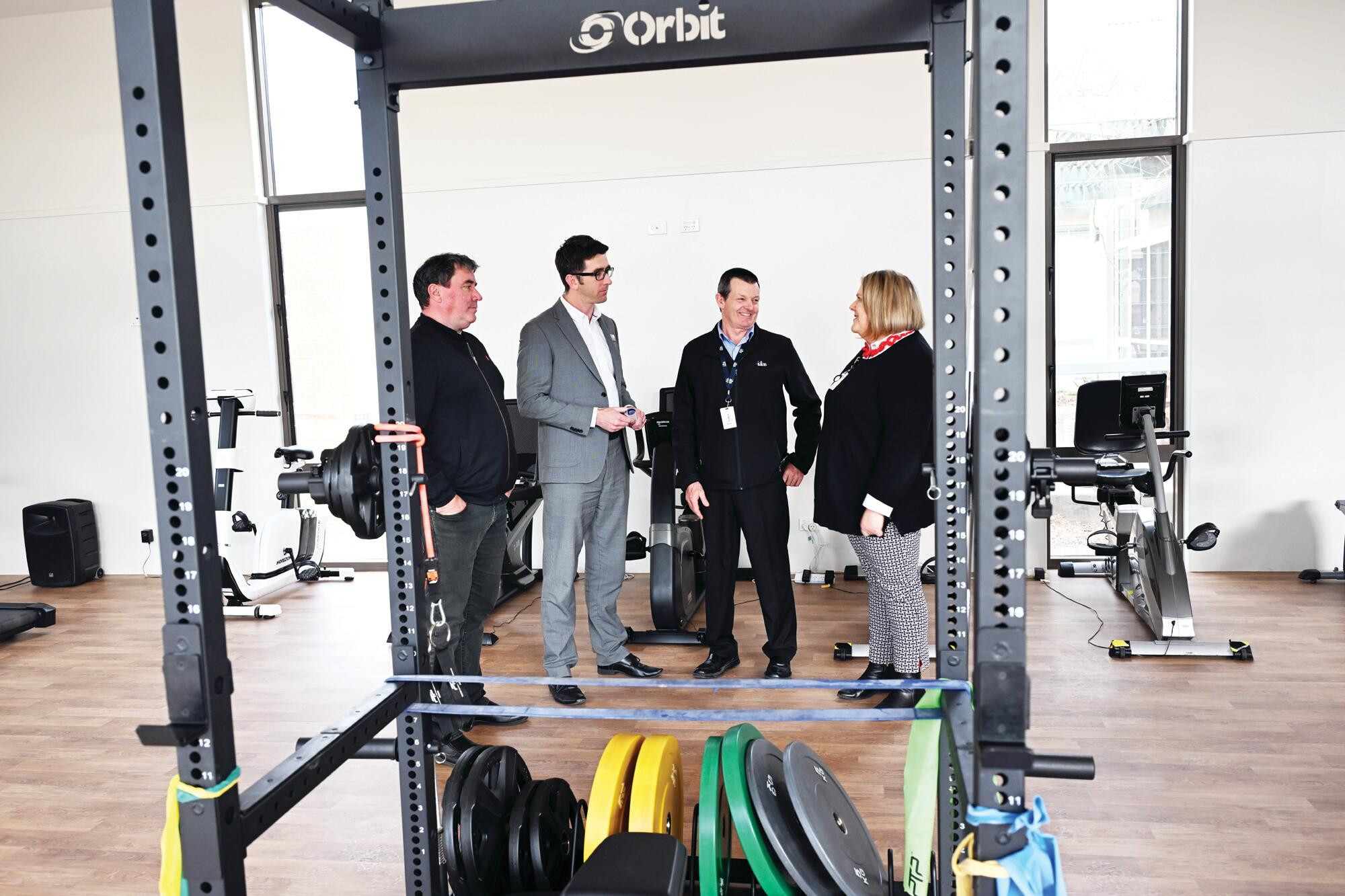Praise for donors at opening of new gym - feature photo
