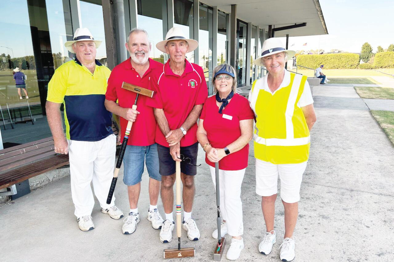 Lakeside players at croquet state championships - feature photo