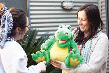 NDCH Health Promotion Worker, Rachel Clarke and Chomper will visit Loddon kindergartens next week