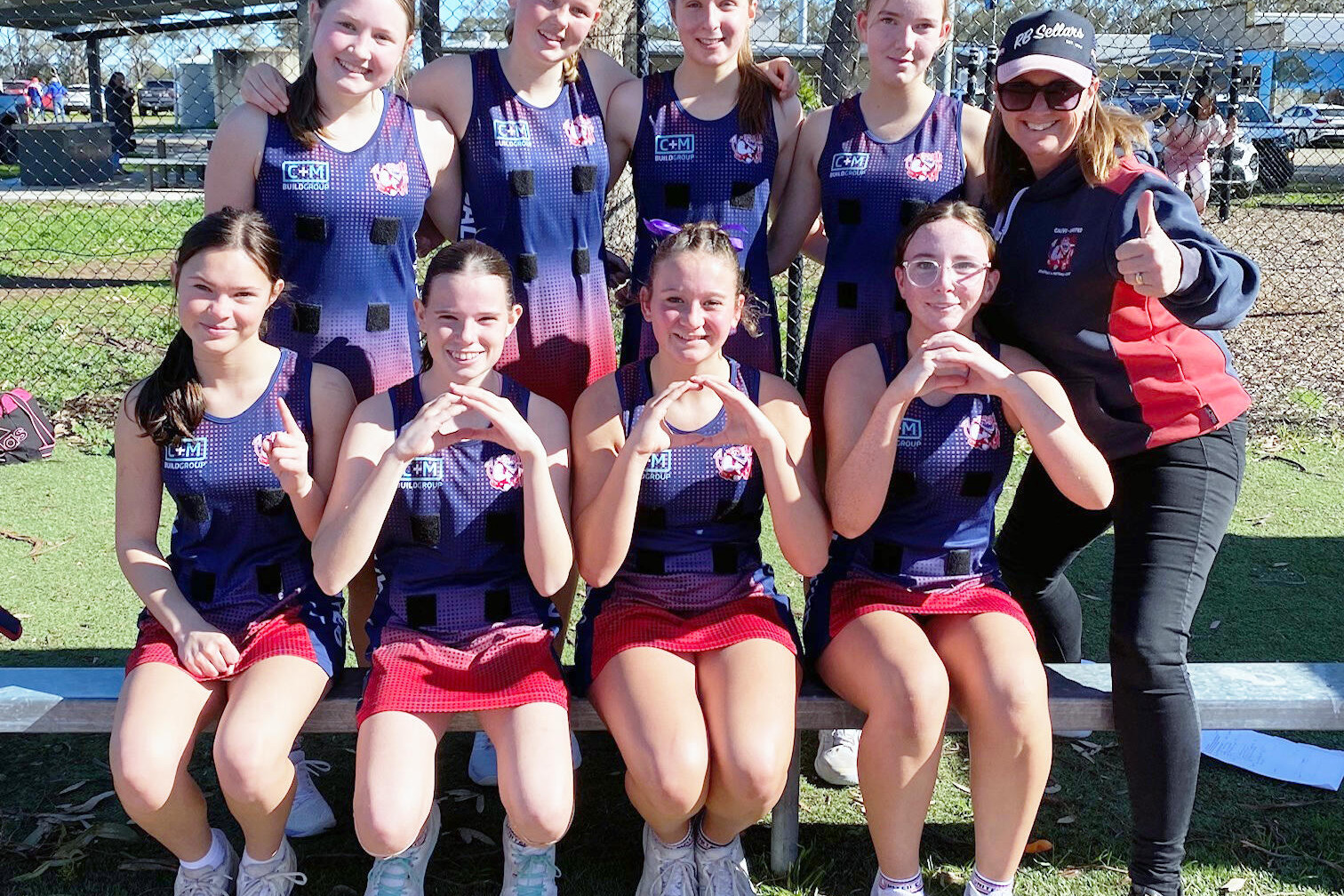 Calivil’s high-scoring 15 and Under netballers