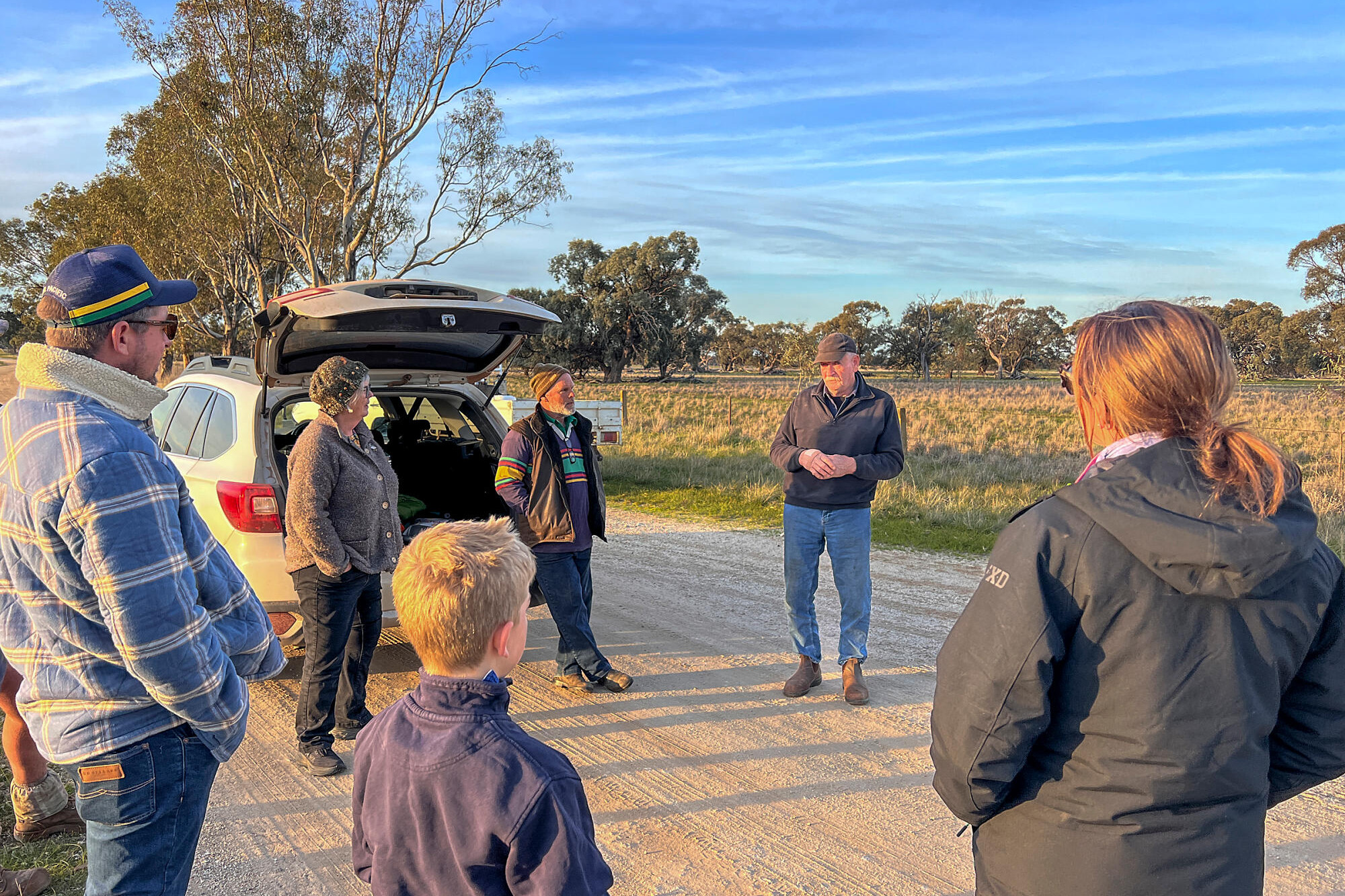 Out and about ... Boort’s Landcare group