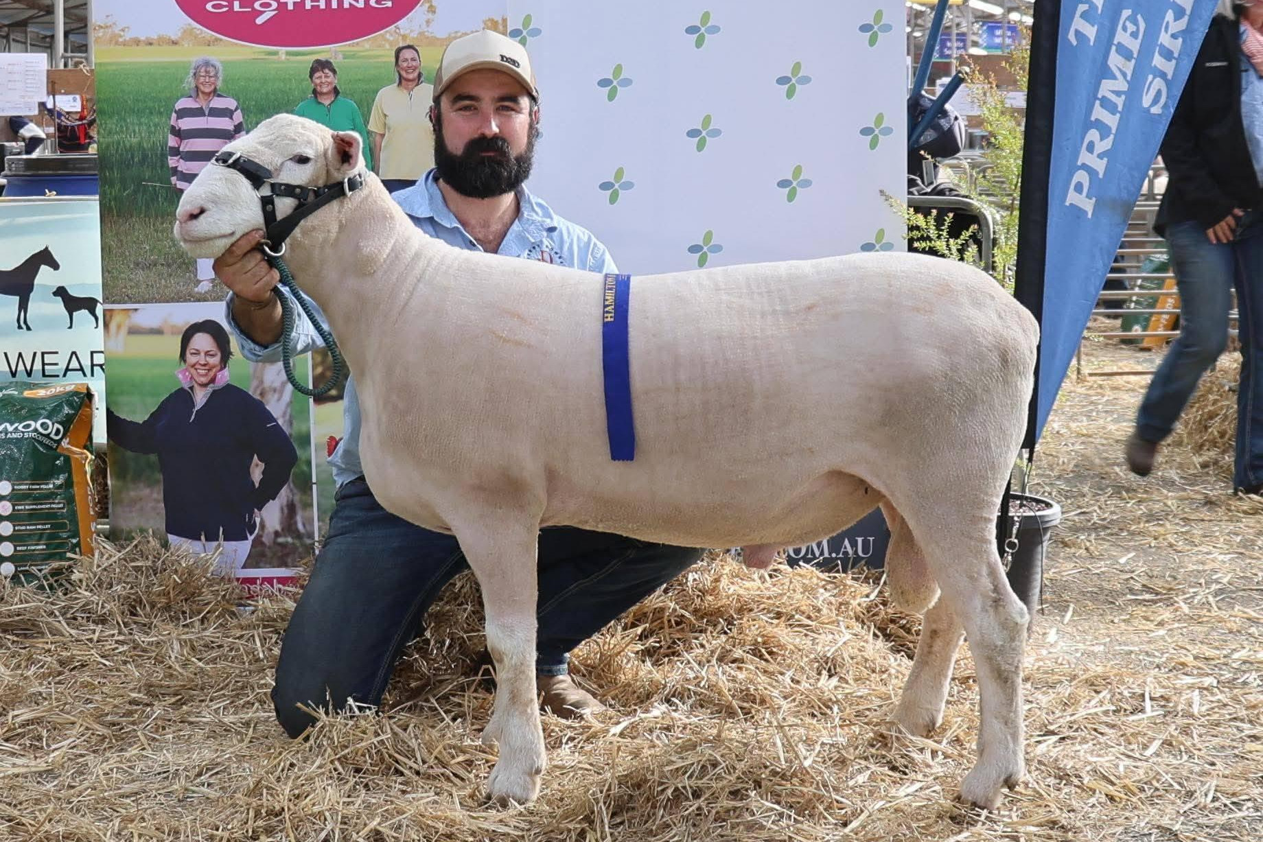 Lachlan Bailey with the Derby’s Downs champion