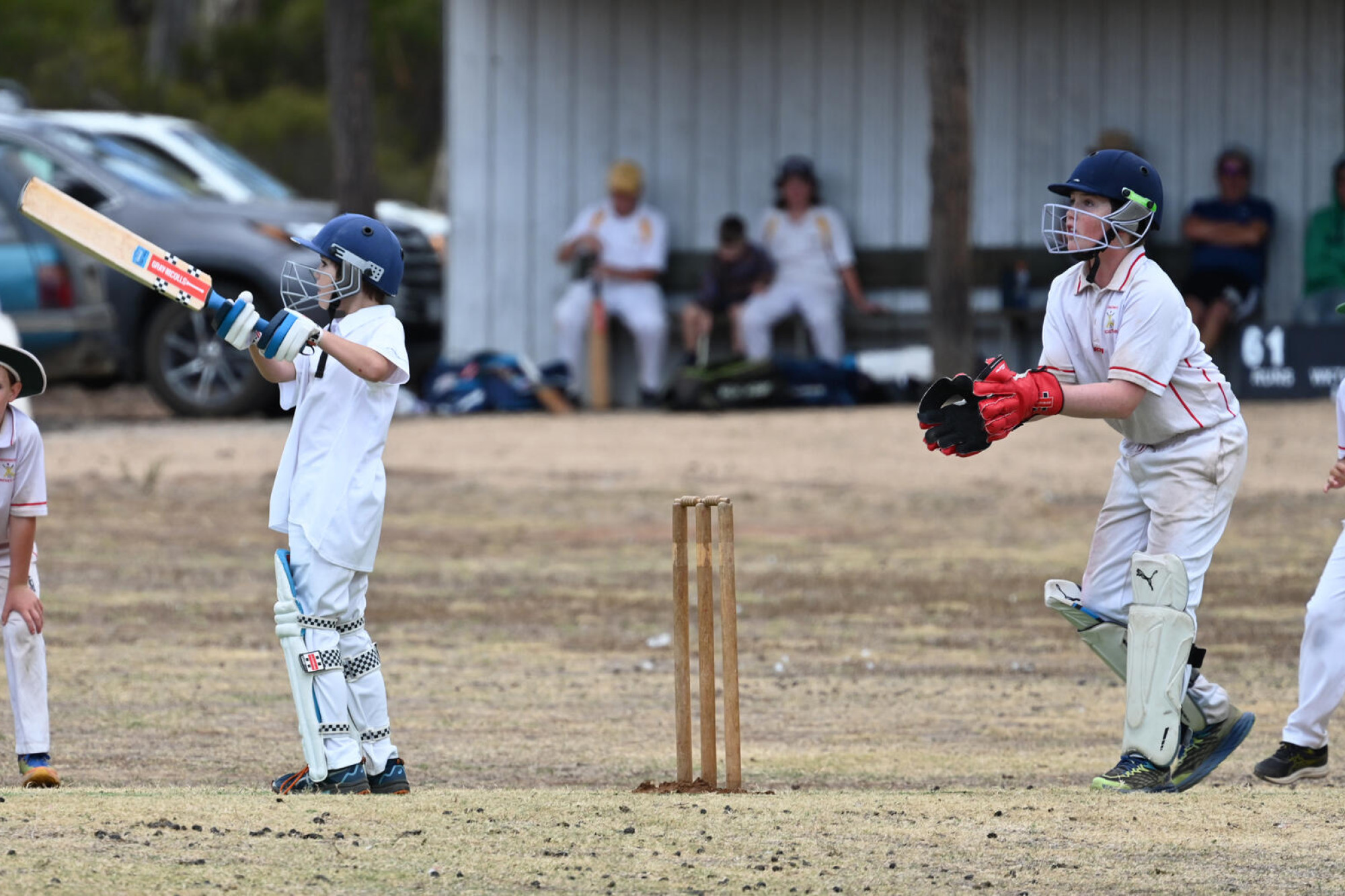 Kingower's Edmund Wilson at the crease. LH PHOTO