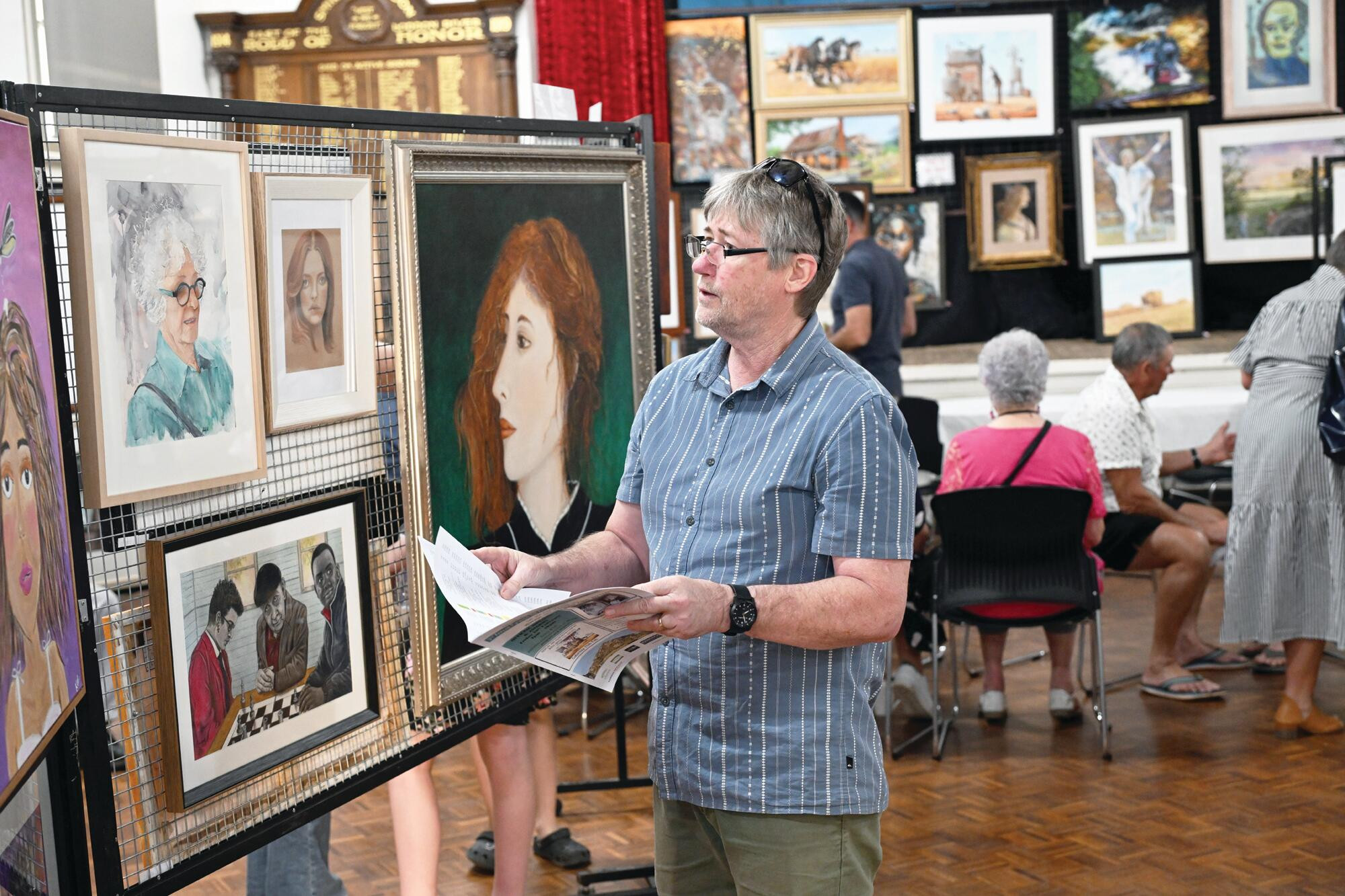 Tim Vellacott surveys the record entries at this year’s show. LH PHOTO
