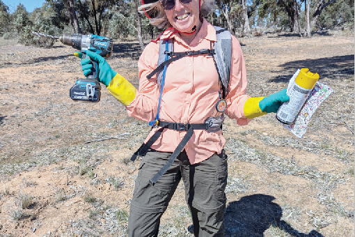 Orienteers join the Loddon's cactus fight